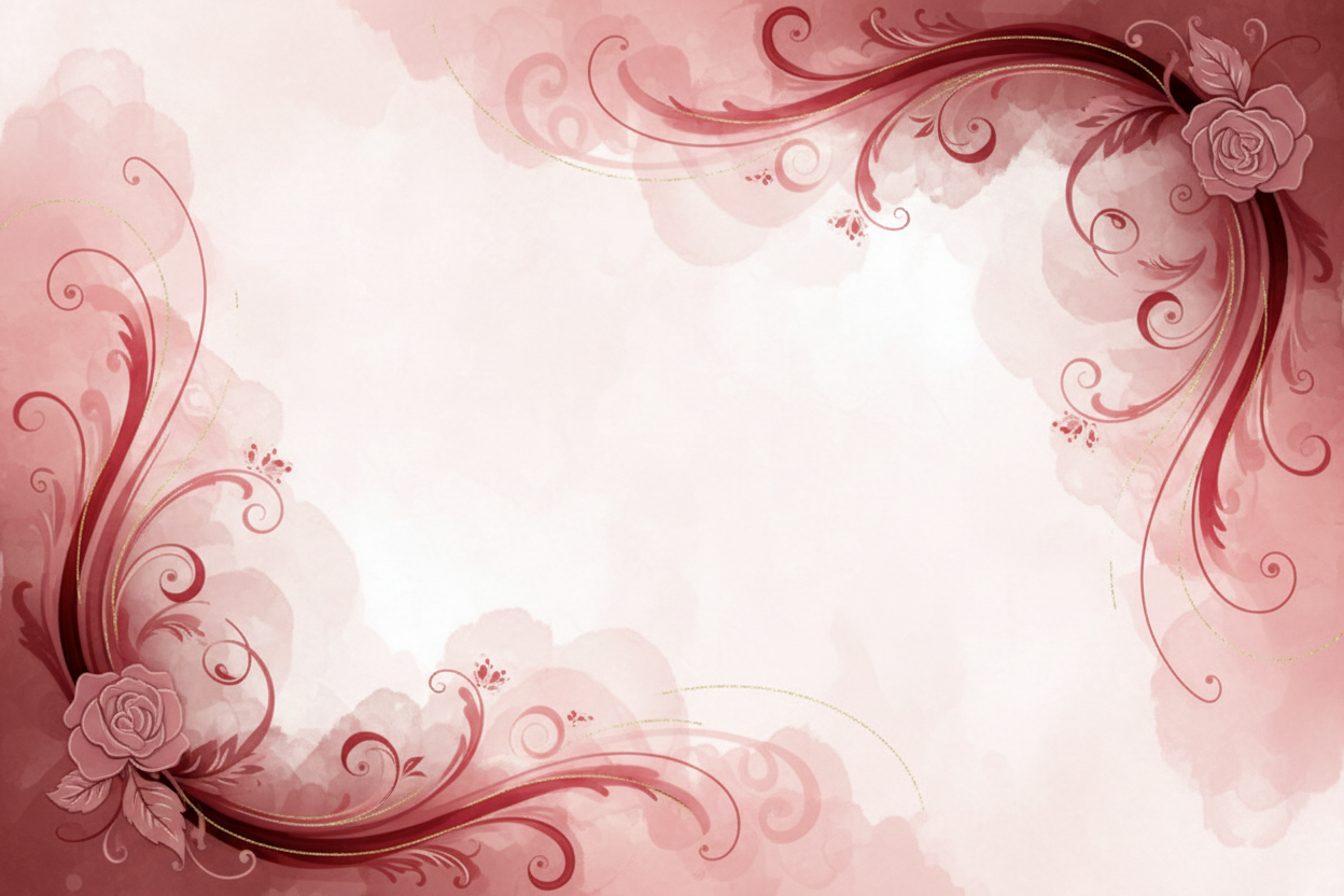 red feminei background